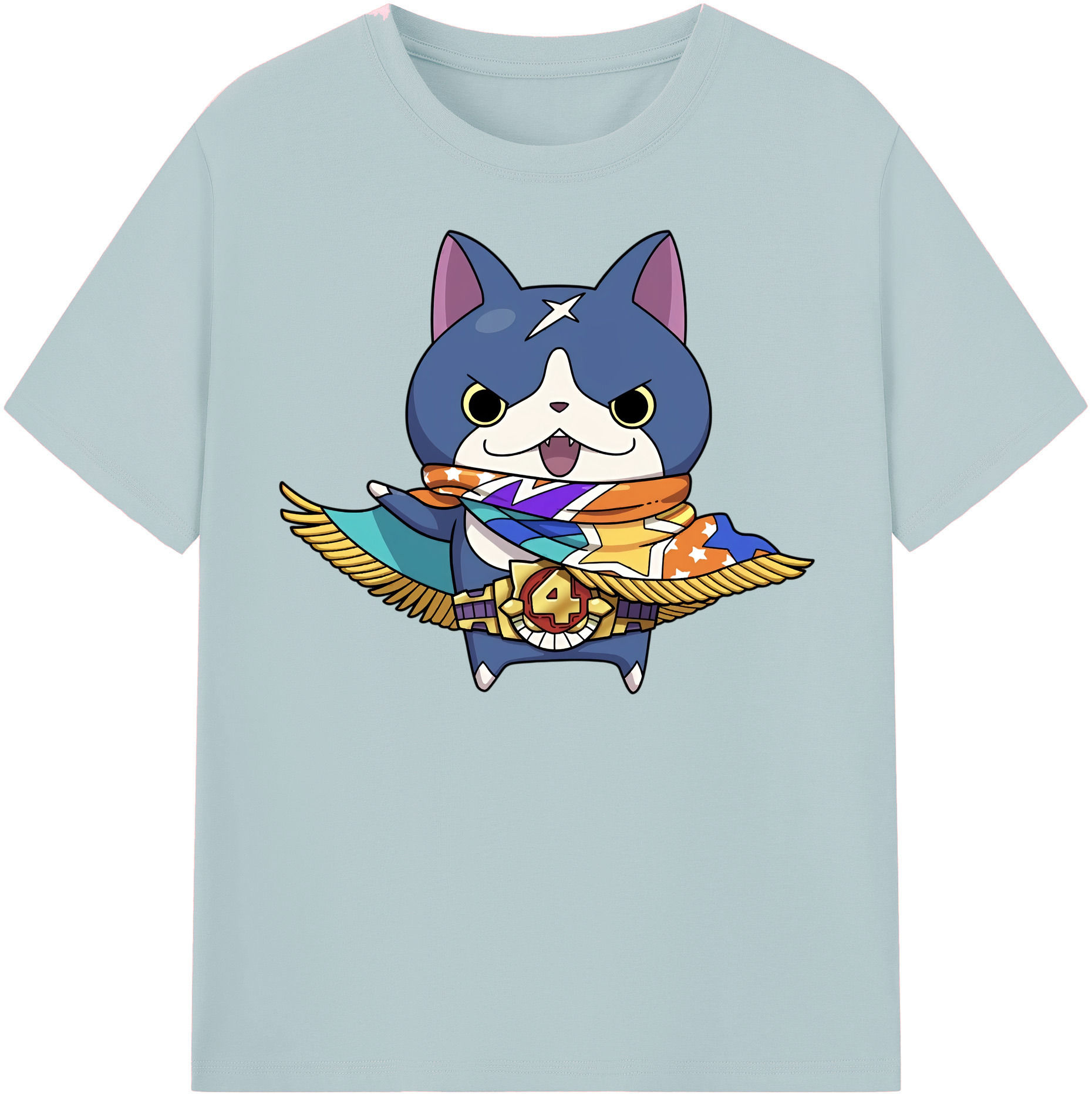 （画像用） 妖怪ウォッチ Yo-kai Watch 綿100％半袖Tシャツ（フロントプリント）